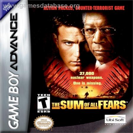 Cover Sum of All Fears, The for Game Boy Advance